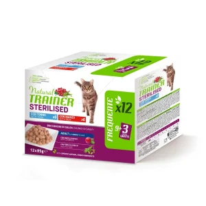 Natural Trainer Sterilised Box 12 Bustine da 85g