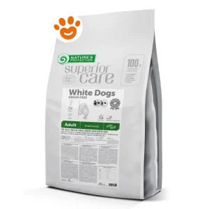Nature’s Protection Dog Superior Care Manti Bianchi Adult Small Mini con Insetti