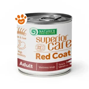 Nature’s Protection Dog Superior Care Red Coat All Breeds Tonno e Salmone