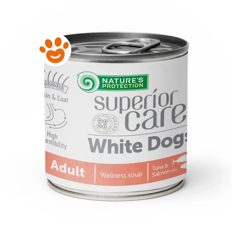 Nature’s Protection Dog Superior Care White Coat All Breeds Tonno e Salmone