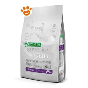 Nature’s Protection Dog Superior Care White Coat Junior Salmone