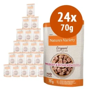 Nature's Variety Original Paté No Grain 24 x 70 g umido gatto