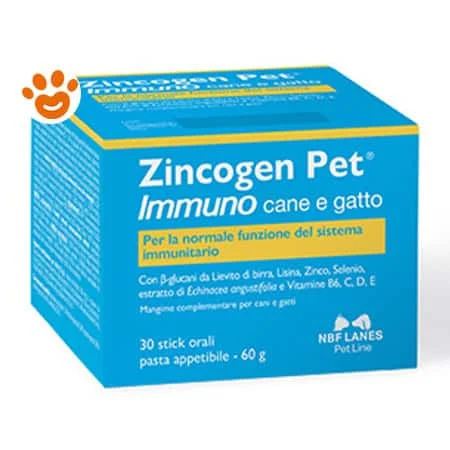 NBF Lanes Dog&Cat Zincogen Pet Immuno Pasta in Stick