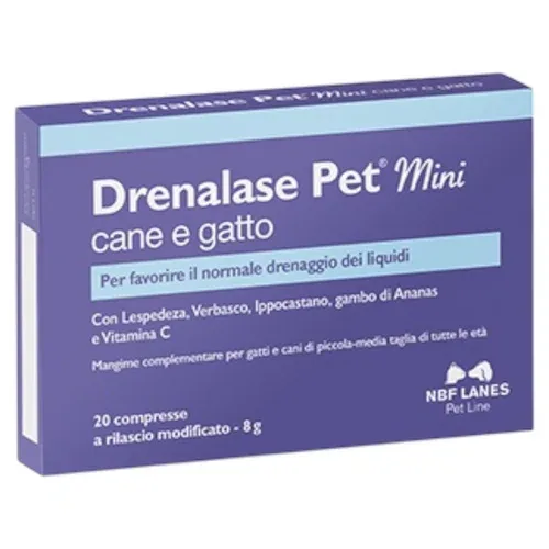 NBF LANES Drenalase Mini Cane e Gatto 20cpr