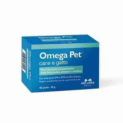 NBF OMEGA PET PERLE 120 CAPS RECOVERY CANE E GATTO