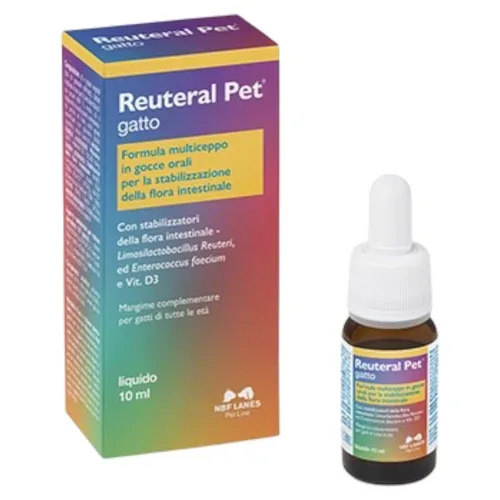 NBF Reuteral Pet Gocce Gatto 10 ml