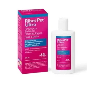 Nbf Ribes Pet Ultra Cane E Gatto Shampoo Balsamo Dermatologico 200Ml