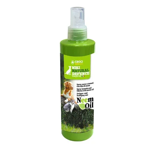 Niki Natural Defence: spray per cucce e tessuti all'olio di Neem