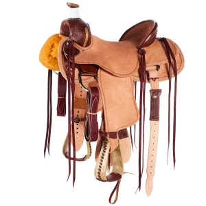 NRS 1/8 Breed Full Border Association Ranch Saddle