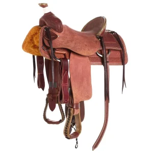 NRS Heavy Oil Basket Stamp Border Youth Roper