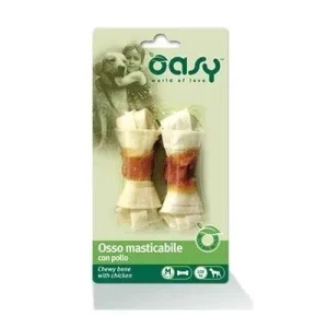 Oasy Cane Snack Osso Masticabile Pollo Tg. M 56G