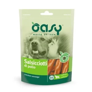Oasy Cane Snack Salsicciotti Di Pollo 100G