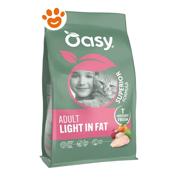 Oasy Cat Adult Light in Fat Pollo