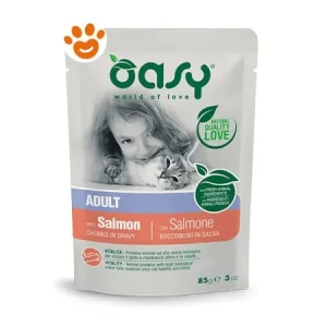 Oasy Cat Bocconcini in Salsa Adult con Salmone