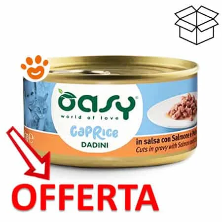 Oasy Cat Caprice Dadini in Salsa al Salmone e Pollo - Image 2