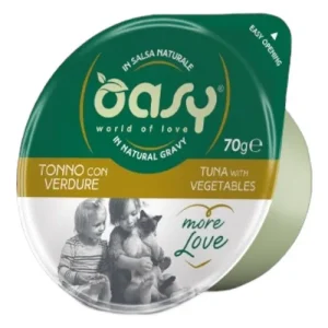 OASY Cat Cup Tonno con Verdure 24x70Gr