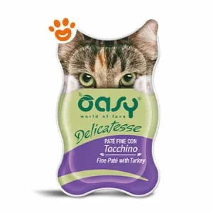 Oasy Cat Delicatesse Paté con Tacchino