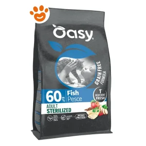 Oasy Cat Grain Free Formula Adult Sterilized Pesce