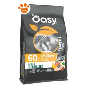 Oasy Cat Grain Free Formula Adult Sterilized Pollo