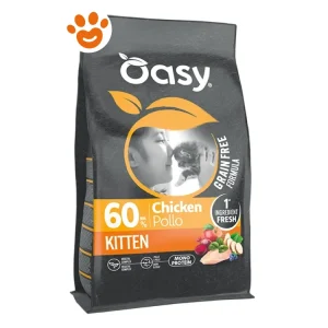 Oasy Cat Grain Free Formula Kitten Pollo