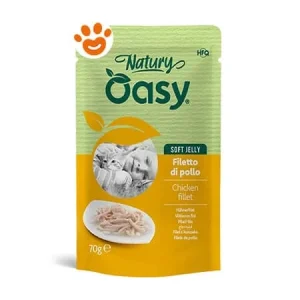Oasy Cat Natury Soft Jelly Filetto di Pollo