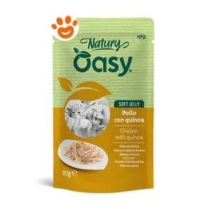 Oasy Cat Natury Soft Jelly Pollo con Quinoa