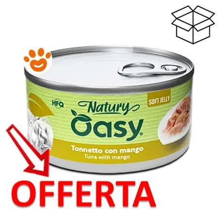 Oasy Cat Natury Soft Jelly Tonnetto con Mango - Image 2