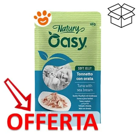 Oasy Cat Natury Soft Jelly Tonnetto con Orata - Image 2