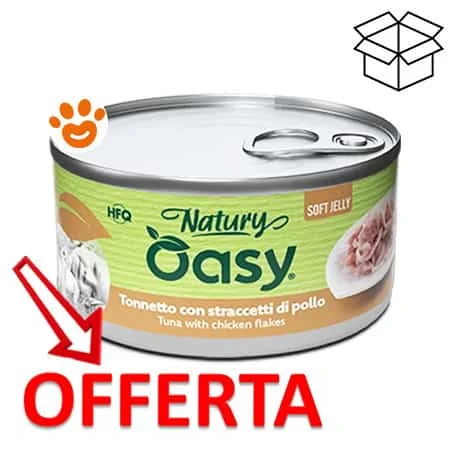 Oasy Cat Natury Soft Jelly Tonnetto con Straccetti di Pollo - Image 2