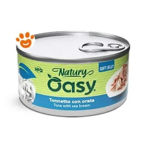 Oasy Cat Natury Soft Jelly Tonno con Orata