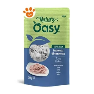 Oasy Cat Natury Soft Jelly Trancetti di Tonnetto