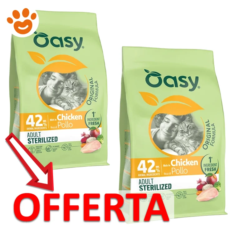 Oasy Cat Original Formula Adult Sterilized Pollo - Image 2
