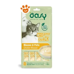 Oasy Cat Snack Creamy Mousse di Pollo