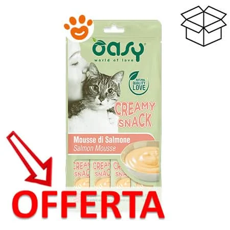 Oasy Cat Snack Creamy Mousse di Salmone - Image 2