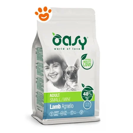 Oasy Dog Adult Small/Mini Monoproteico Agnello
