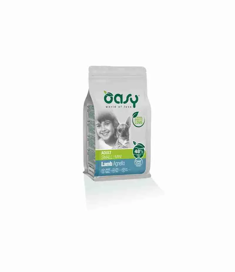 OASY DOG CROCCHETTE MONOPROTEICO ADULT GR 800 SMALL AGNELLO