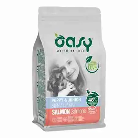 OASY DOG CROCCHETTE MONOPROTEICO PUPPY GR 800 SMALL SALMONE