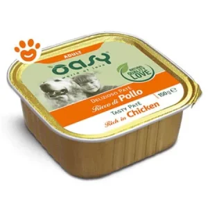 Oasy Dog Delizioso Patè Adult Pollo