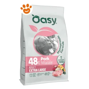 Oasy Dog Monoprotein Adult Extra/Large Maiale