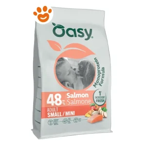 Oasy Dog Monoprotein Formula Adult Small Mini con Salmone
