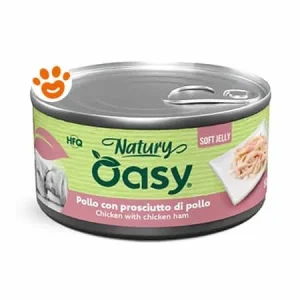 Oasy Dog Natury Soft Jelly Pollo con Prosciutto di Pollo