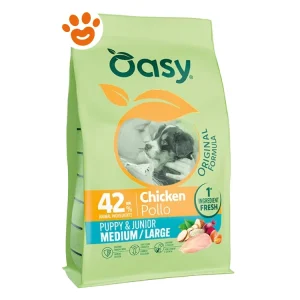 Oasy Dog Original Formula Puppy & Junior Medium/Large con Pollo
