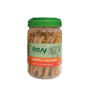 Oasy Dog Snack - Involtini Con Filetto Di Carne - 350G