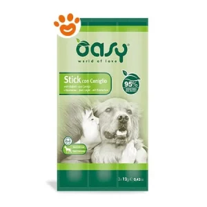Oasy Dog Snack Stick con Coniglio