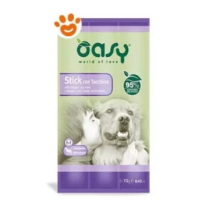Oasy Dog Snack Stick con Tacchino
