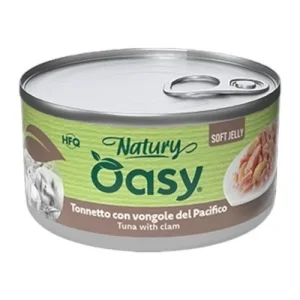 OASY Gatto Natury Broth Tonno con Vongole 85gr