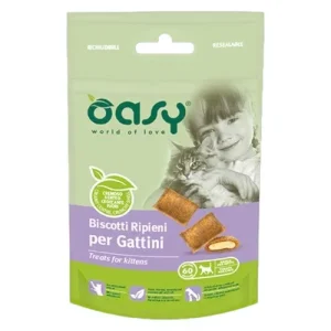 OASY Gatto Snack Crunchy Kitten 60Gr