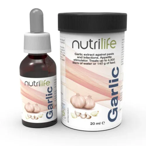 Oceanlife Garlic 20 ml – Integratore Naturale all’Aglio per Pesci d’Acquario