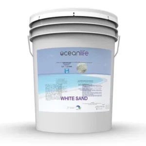 Oceanlife White Sand 0,7–1,2 mm – Sabbia Calcarea Bianca per Acquari 10 L