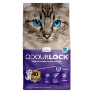 ODOURLOCK Lettiera Gatto Agglomerante Lavanda 6Kg